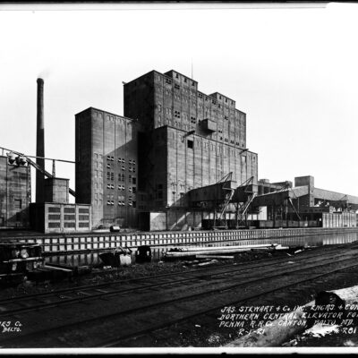 Pennsylvania Railroad grain elevator in Canton, Baltimore