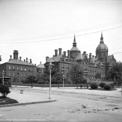Johns Hopkins hospital in 1903