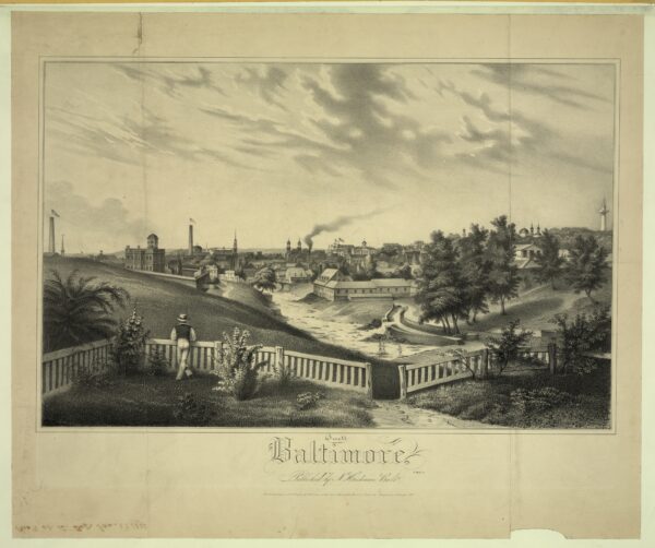 Baltimore in 1837