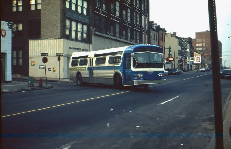 Baltimore MTA bus