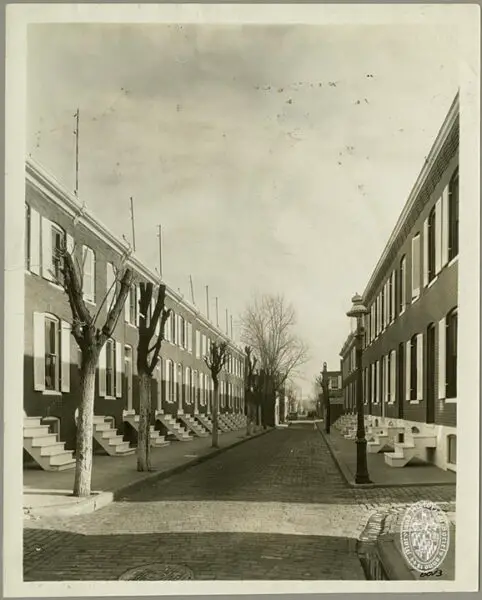 Glover Street, 500 Block South, ca. 1930.