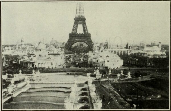 The Eiffel Tower in 1890