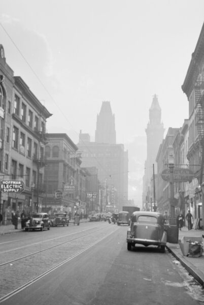 1939 view of Baltimore