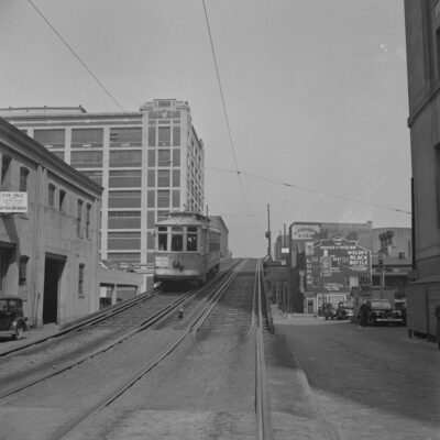 1943 Elevated streetcar of Baltimore
